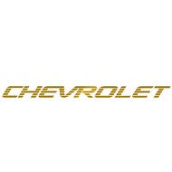Adesivo Chevrolet da Tampa da Caçamba A20 C20 D20 1993 a 1996 Ouro