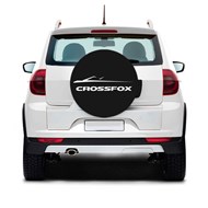 Capa de Estepe com Cadeado Cabo de Aço Crossfox 2015 a 2016 Modelo Novo Crossfox