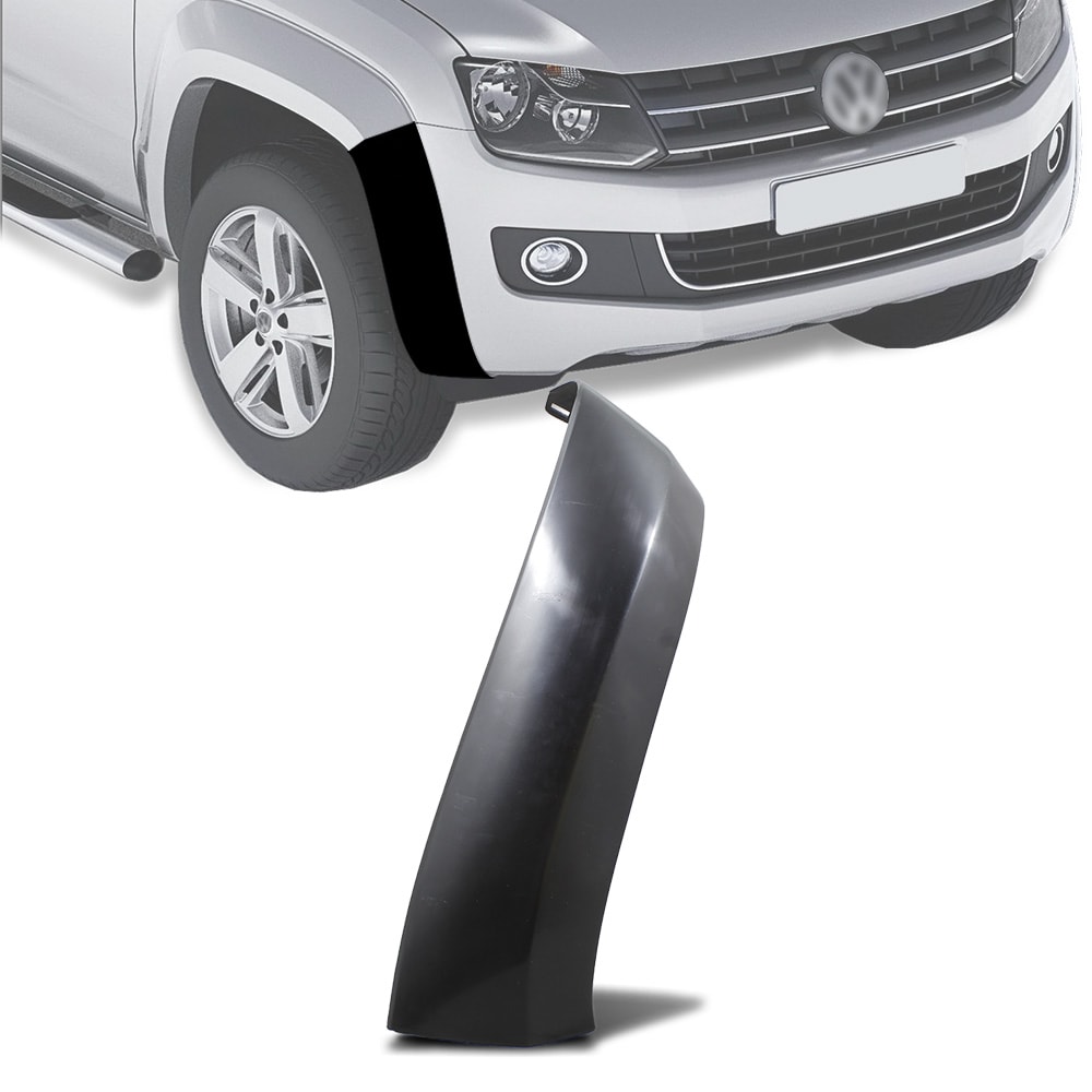 Moldura Paralama Parachoque Dianteiro Amarok 2010 a 2018 Pequeno LE tem ...