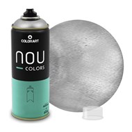 Tinta Spray Colorart Nou Colors para Grafiteiros - 400ml - Cromo
